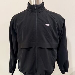 FIGS Sydney Scrub Jacket Women’s Large Black Full Zip Technical Collection